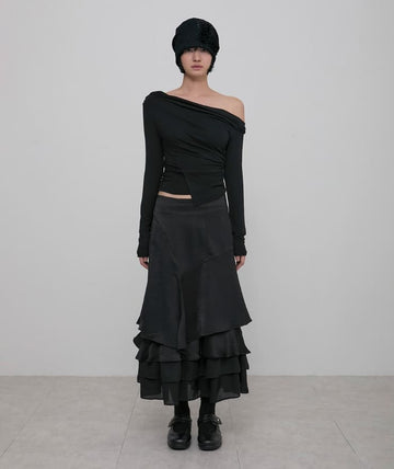 3-Layered Maxi Skirt